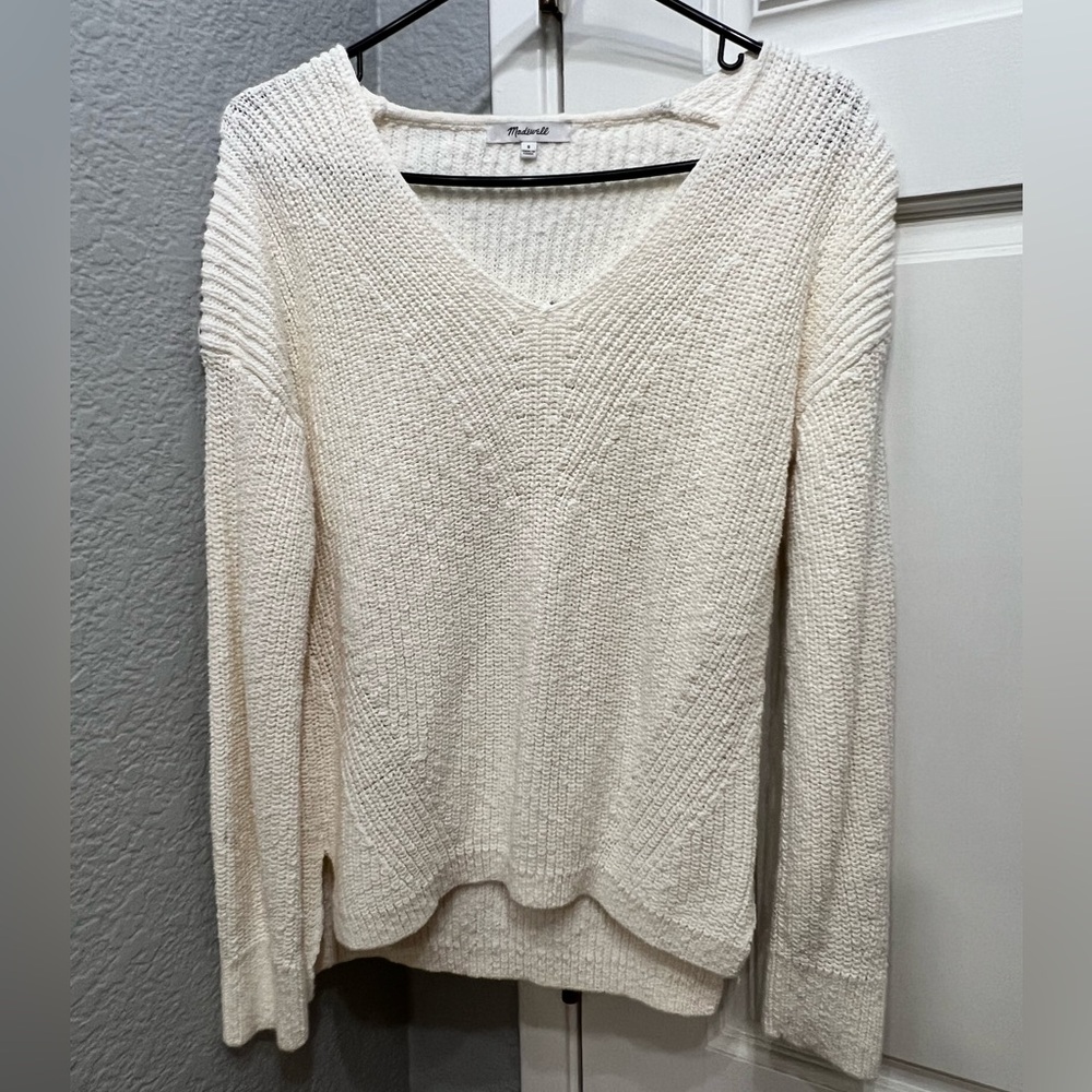 Madewell beautiful cotton sweater